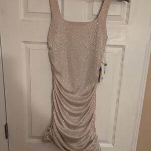 Honey and Rosie Champagne Homecoming or special occasion Dress